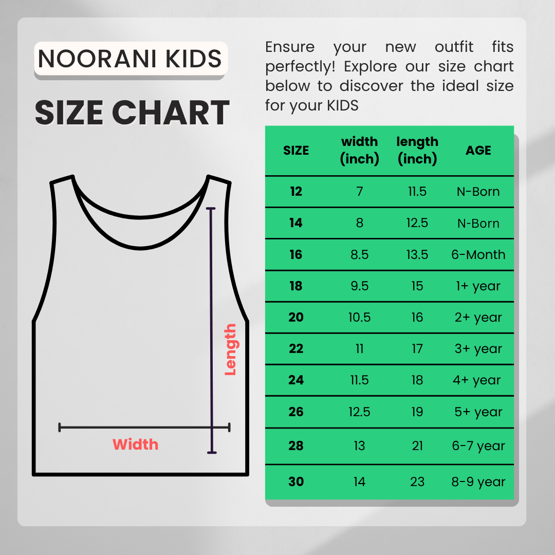 Kid's Basic Cotton Vest