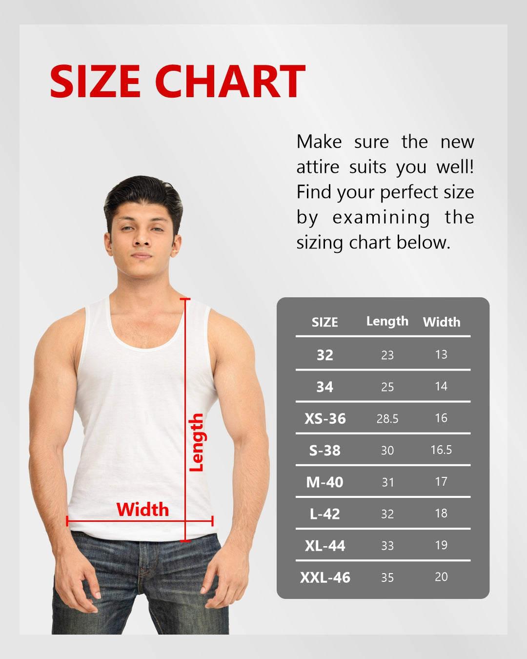 Men's Basic Cotton Black Vest (Sleeveless)