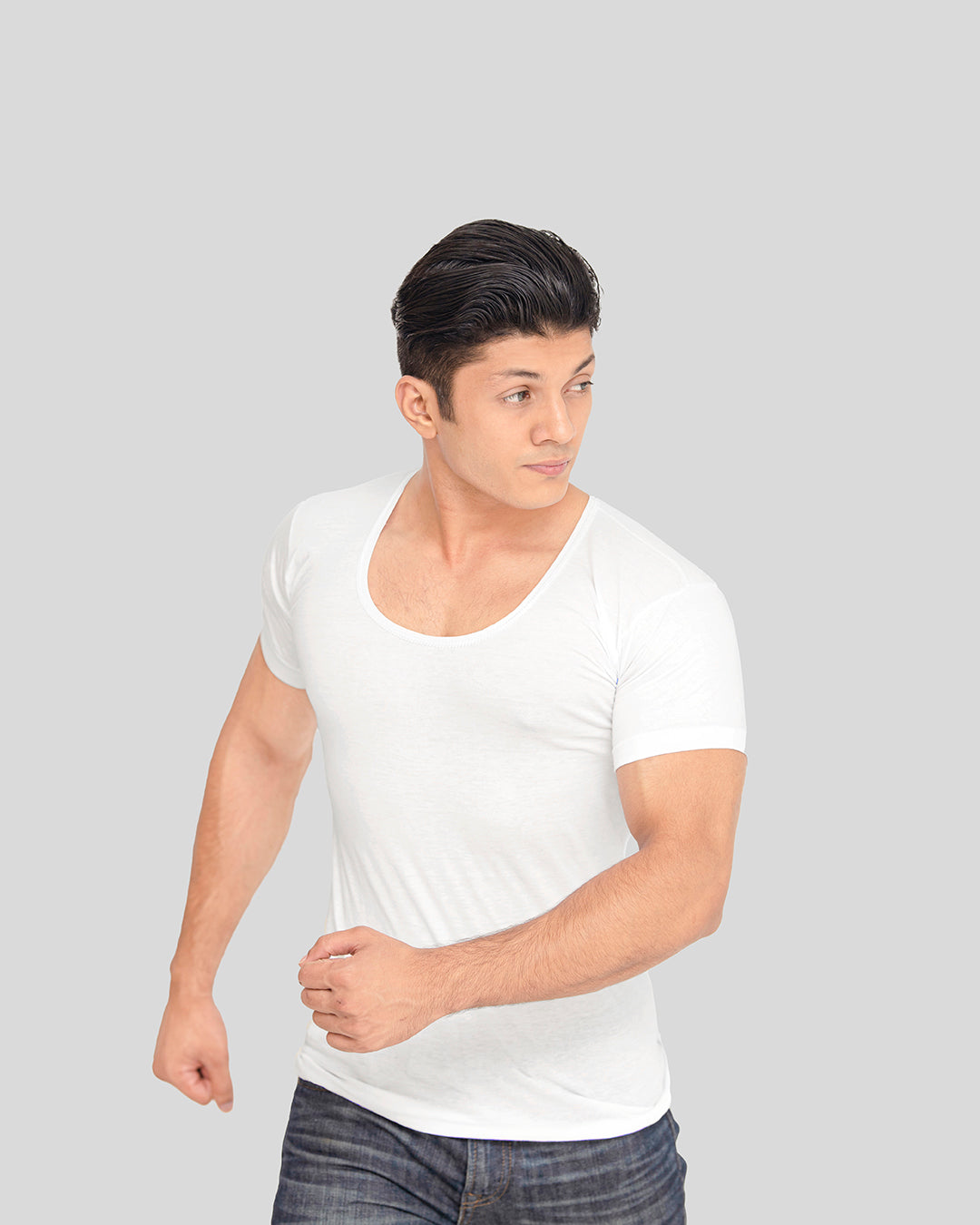 Pack of 6 Men's Summer Cotton Vest (Short Sleeve)