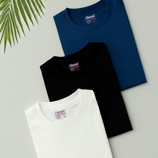 Pack of 3 Crew Neck
