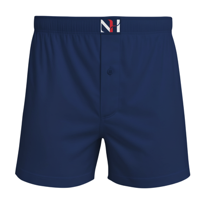 Men's Navy Blue Boxer Shorts