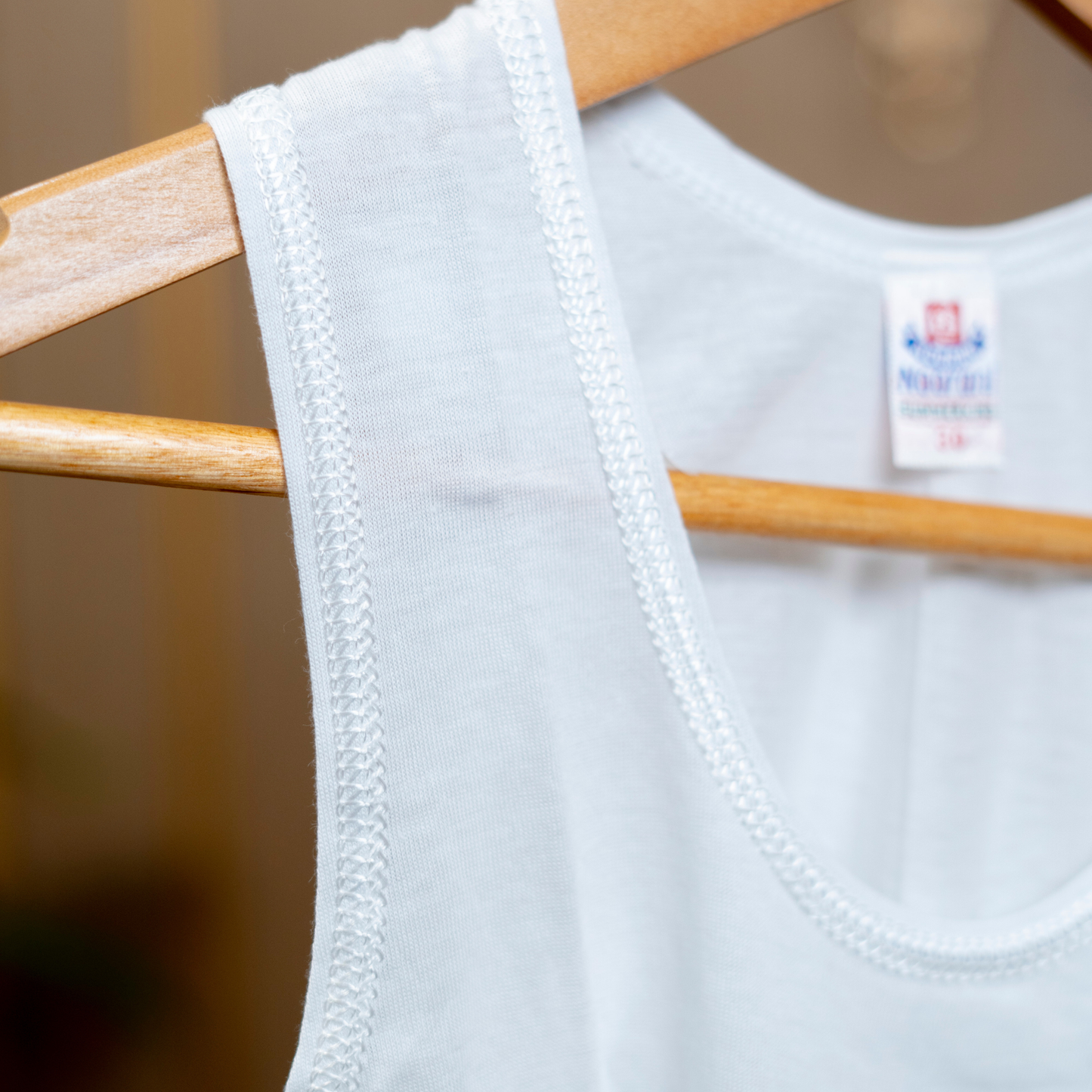 Pack of 3 Men's Basic Cotton White Vest (Sleeveless)