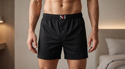 Men's Black Boxer Shorts