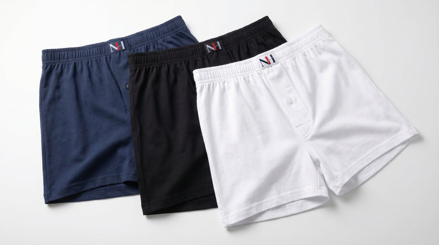 Pack of 3 Men's Boxer Shorts