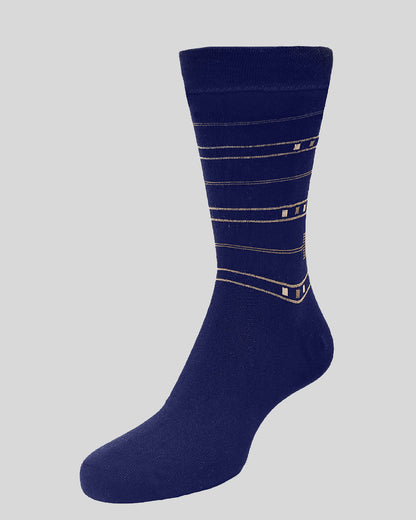 Men's Socks MS4-Blue