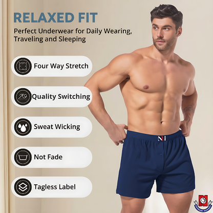 Men's Black Boxer Shorts