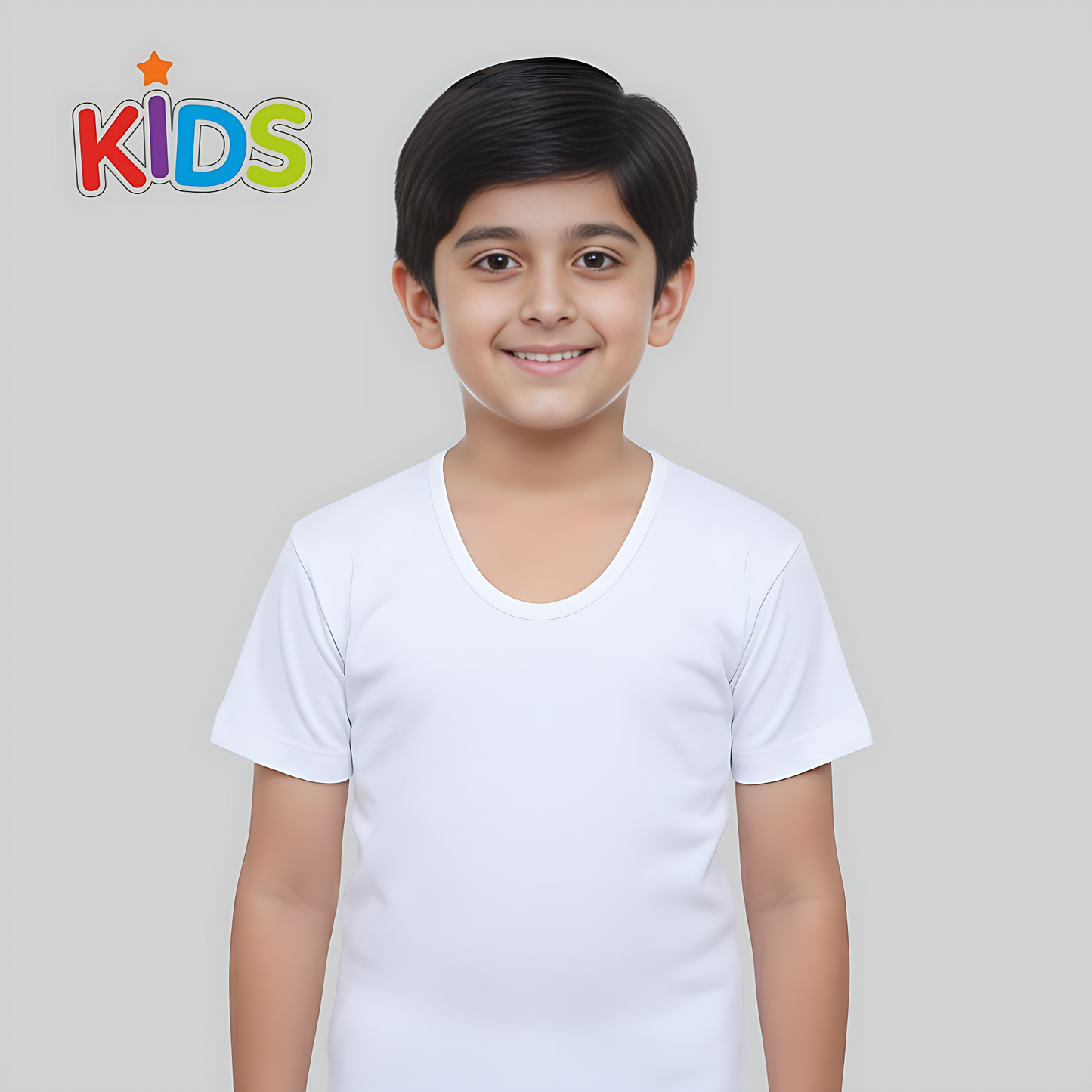 Kid's Basic Cotton Vest (Bazoo)