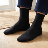 Men's Plain Black Socks