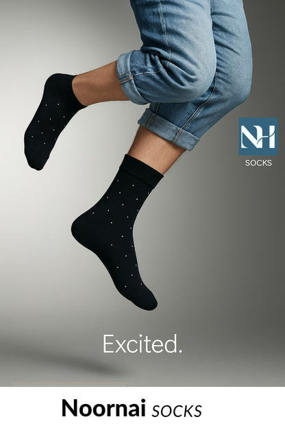 Men's Socks Long Dotted
