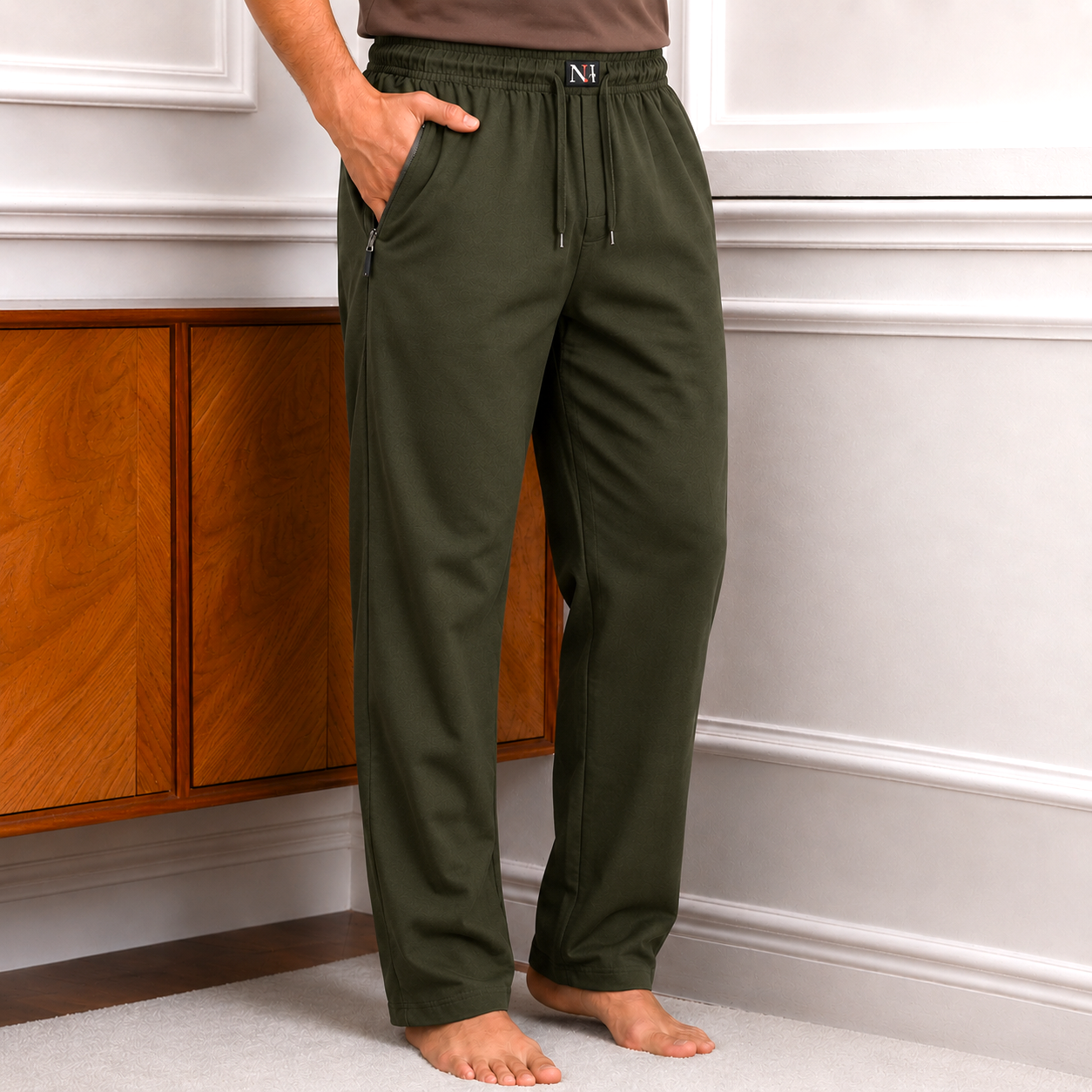 Men jersey Cotton trouser