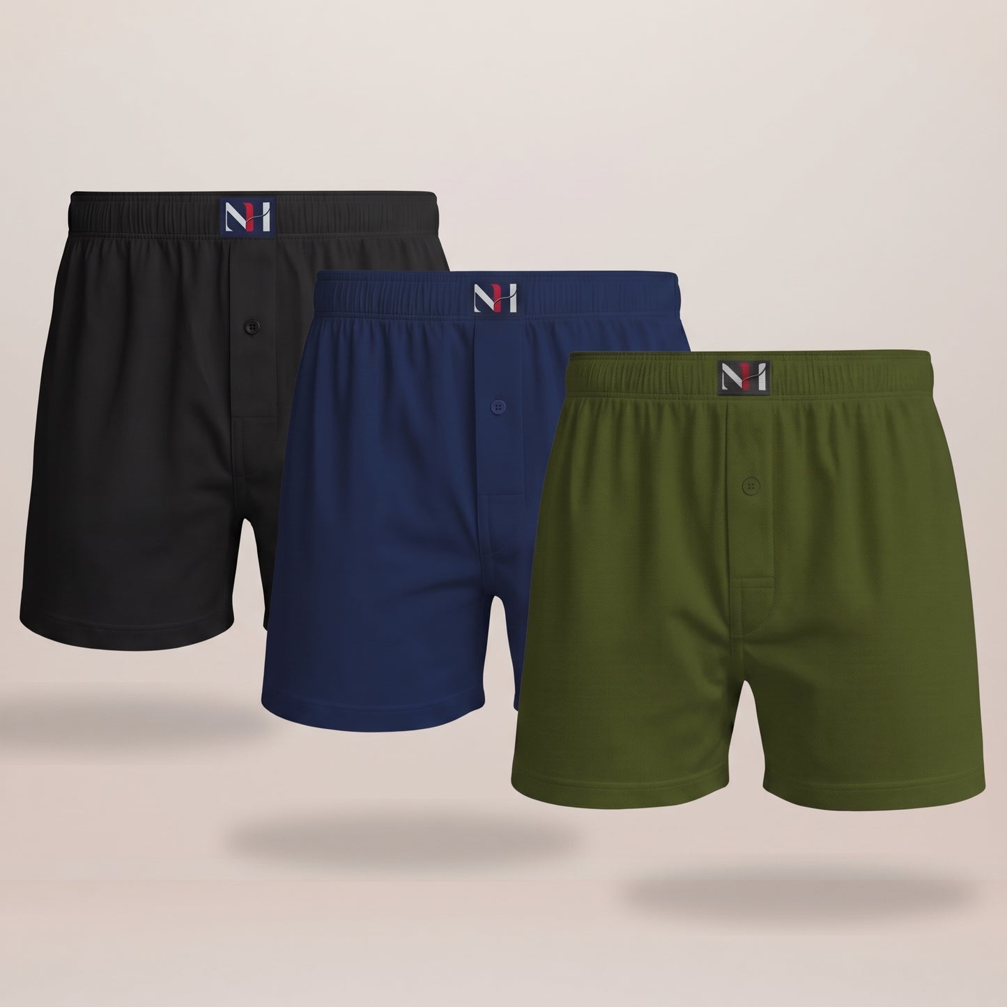 Pack of 3 Men's Boxer Shorts