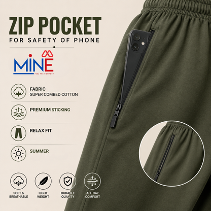 Men jersey Cotton trouser