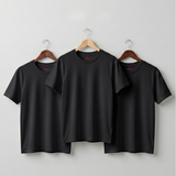 Pack of 3 Basic Cotton T-Shirts