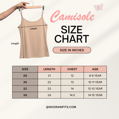 Girls Premium Cotton Camisole