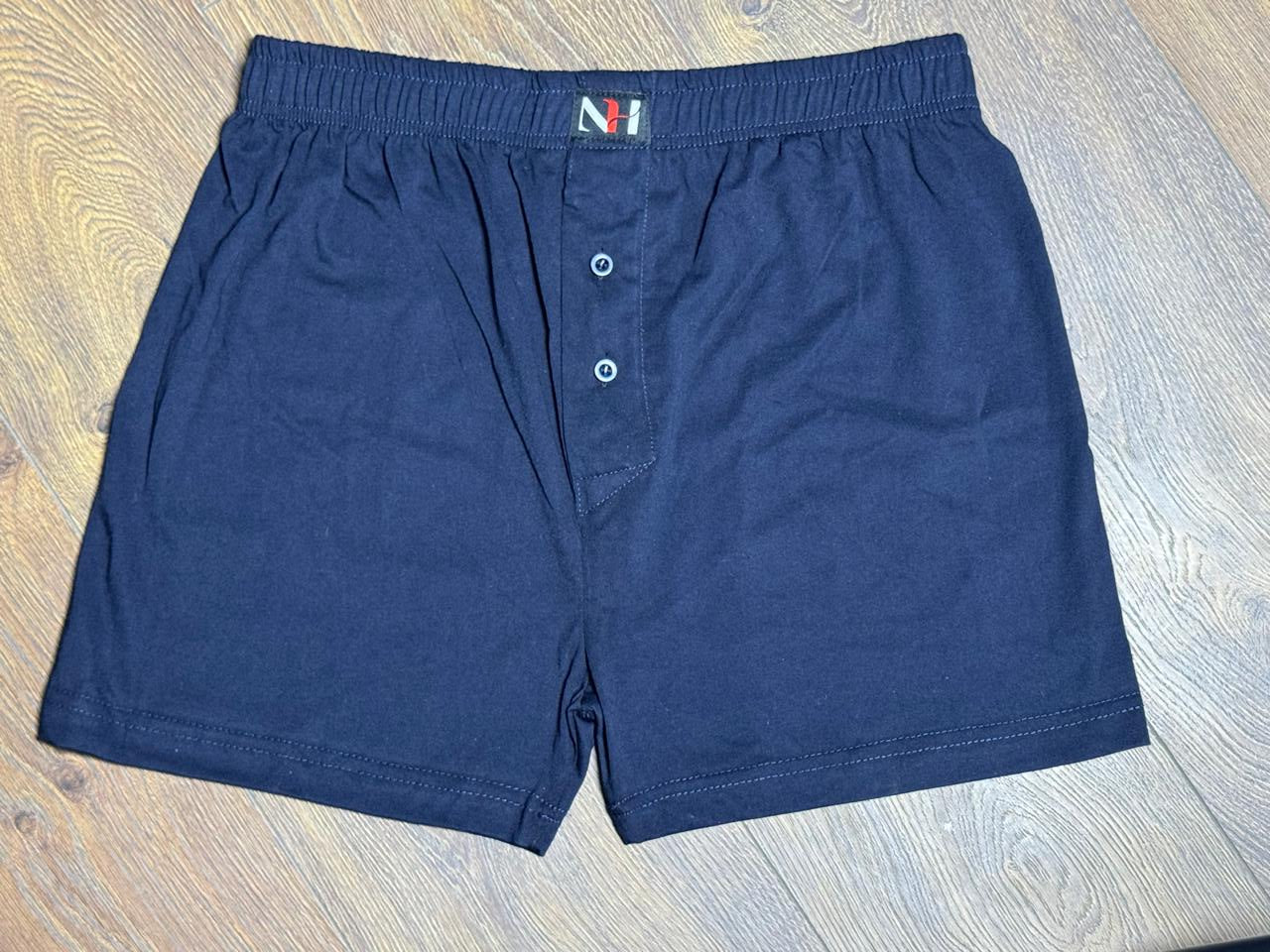 (Pack of 3) Men's Navy Boxer Shorts