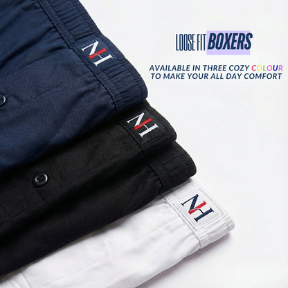 Pack of 3 Men's Boxer Shorts