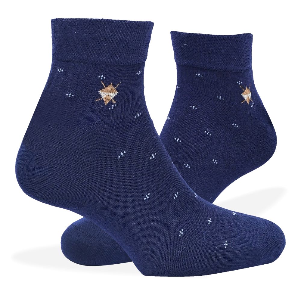 Men's Anker Socks Diamond-Blue