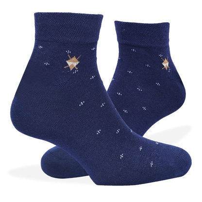 Men's Anker Socks Diamond-Blue