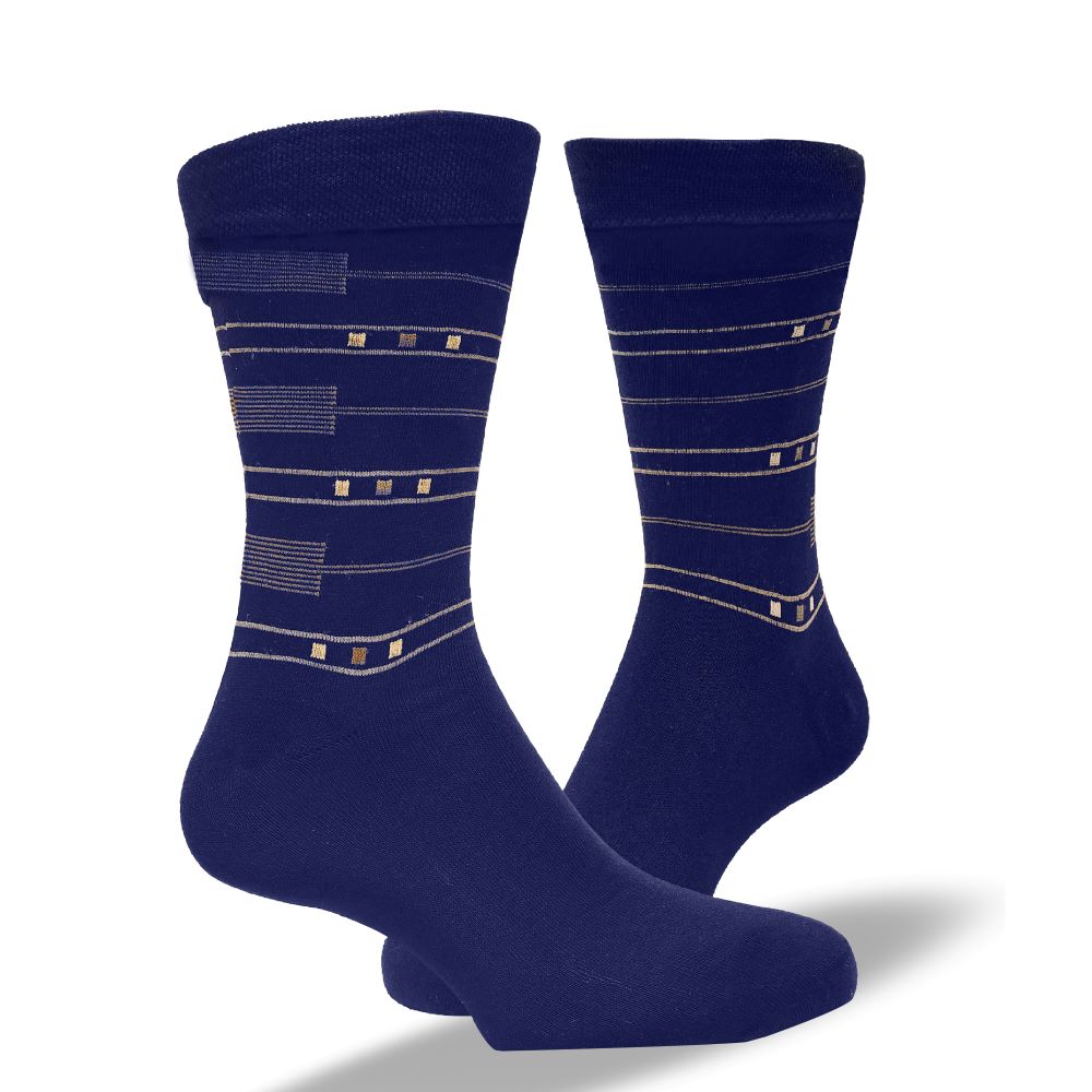 Men's Socks MS4-Blue