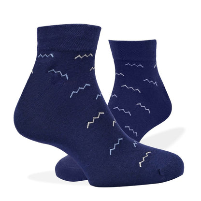 Men's Anker Socks Wave-Blue
