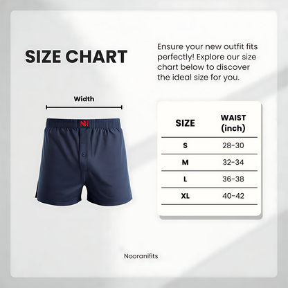 Men's Black Boxer Shorts