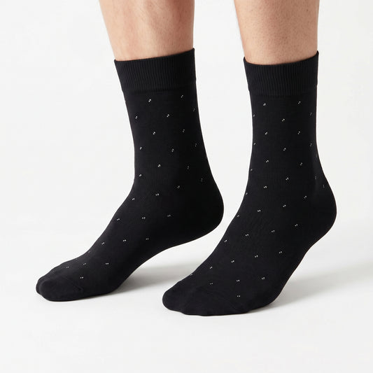 Men's Socks Long Dotted