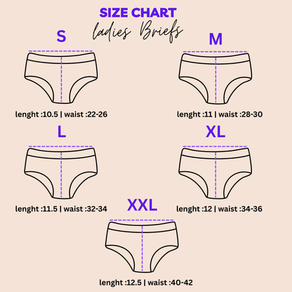 Women Premium Cotton Brief